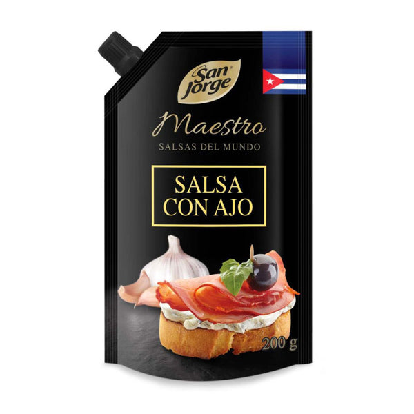SALSA SAN JORGE CON AJO 200G DP