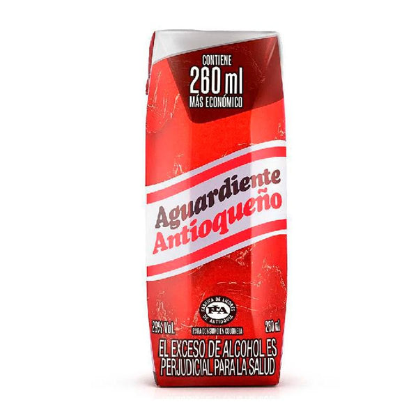 AGUARDIENTE TETRA 260ML