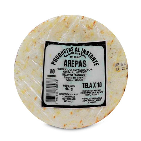 AREPA AL INSTANTE 10U MINIT