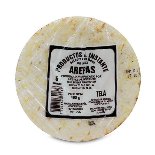 AREPA AL INSTANTE 460G BLANCA