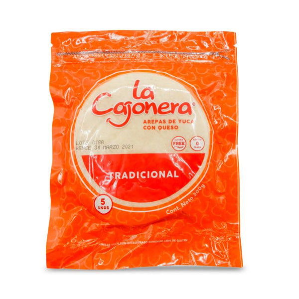 AREPA CAJONERA 300G YUCA/QUESO