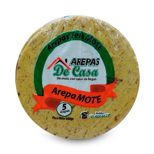 AREPA DE CASA MOTE