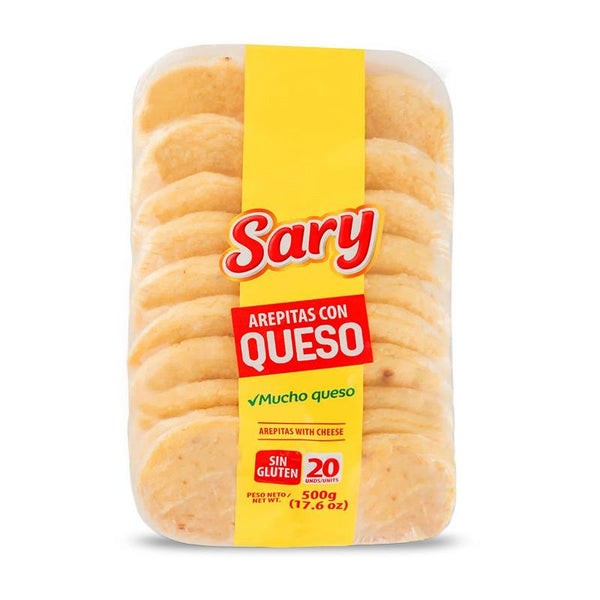 AREPITAS DE QUESO SARY 20U 500G