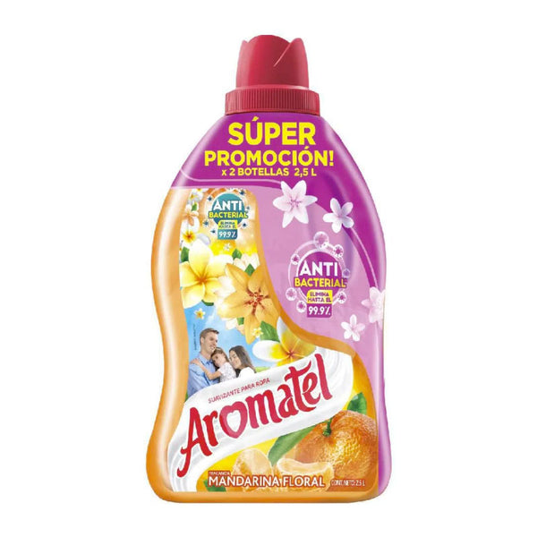 SUAVIZANTE AROMATEL 2U 2500ML MANDARINA