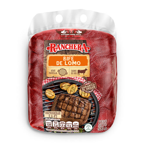 BIFE DE LOMO 500G RANCHERA
