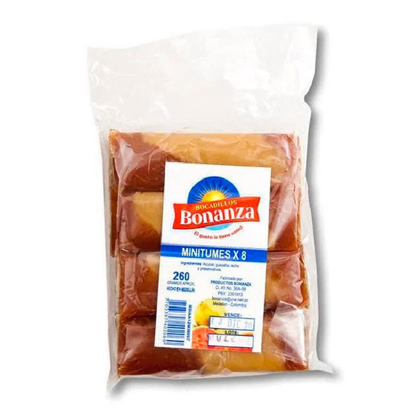 BOCADILLO MINITUMES BONANZA 8U 260G