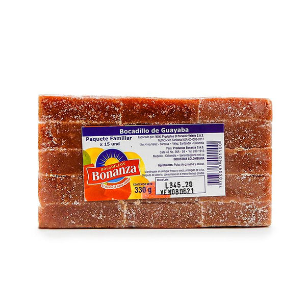 BOCADILLO PAQUETE FAMILIAR 330G BONANZA