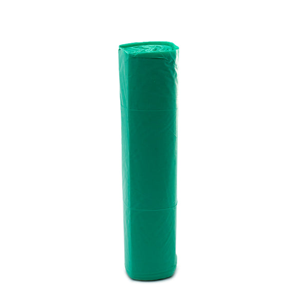 BOLSA BASURA 40X55 10U VERDE