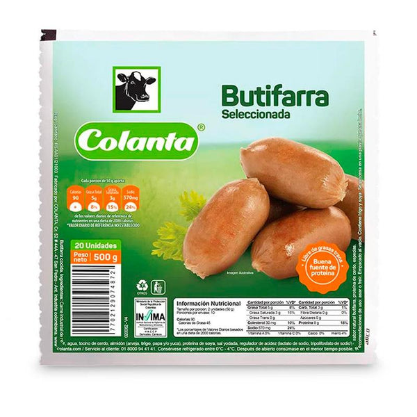 BUTIFARRA MONTEFRIO 500G
