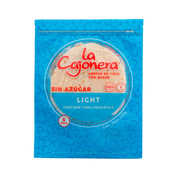 AREPA DE YUCA LIGHT CAJONERA 5U 300G