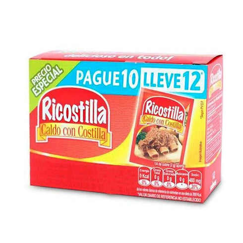 CALDO RICOSTILLA PAGUE 10 LLEVE 12 108G