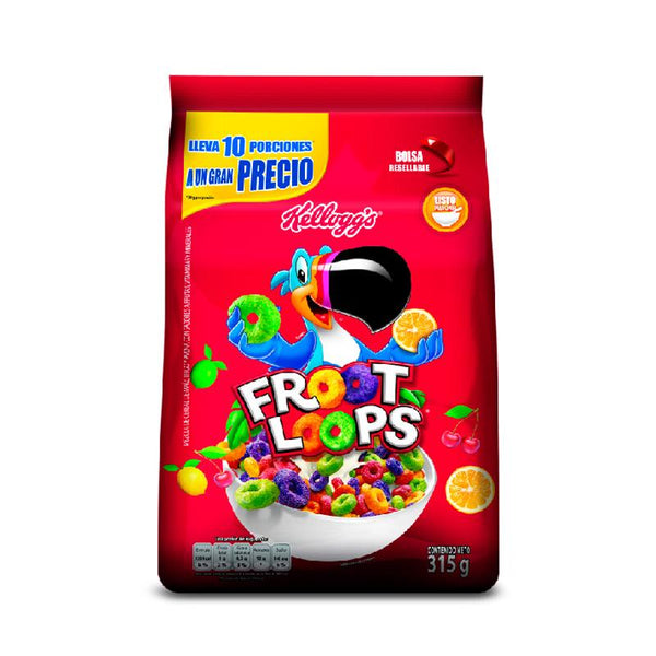 CEREAL FROOT LOOPS 315G BOLSA