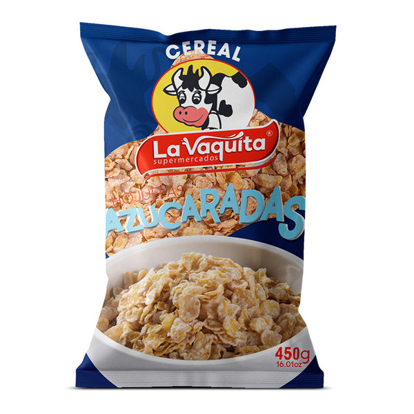CEREAL HOJUELA AZUCARADA 450G LA VAQUITA