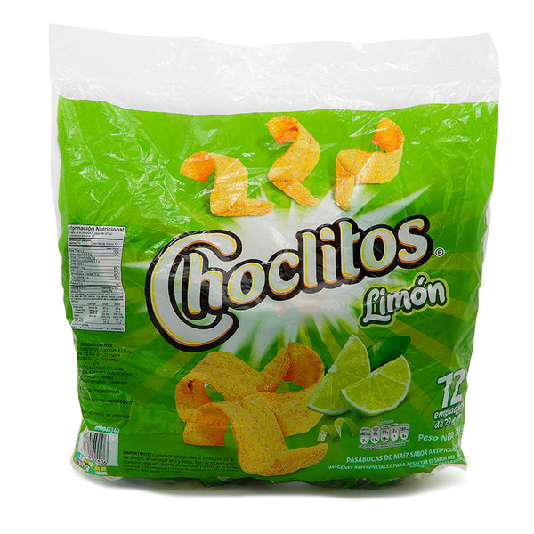 CHOCLITO MARGARITA 12U 324G LIMON