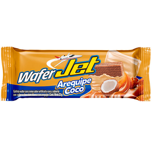 CHOCOLATINA JET WAFER 22G AREQUIPE COCO
