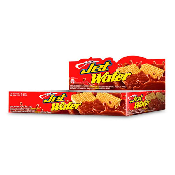 CHOCOLATINA JET WAFER 6U 22G VAINILLA
