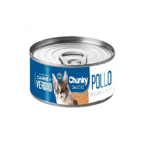 ALIMENTO CHUNKY GATOS 156G POLLO