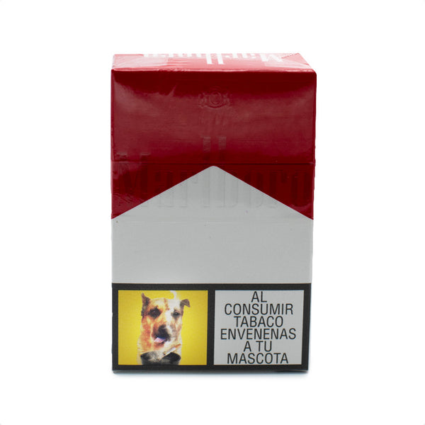 CIGARRILLO MARLBORO 20U ROJO CAJETILLA