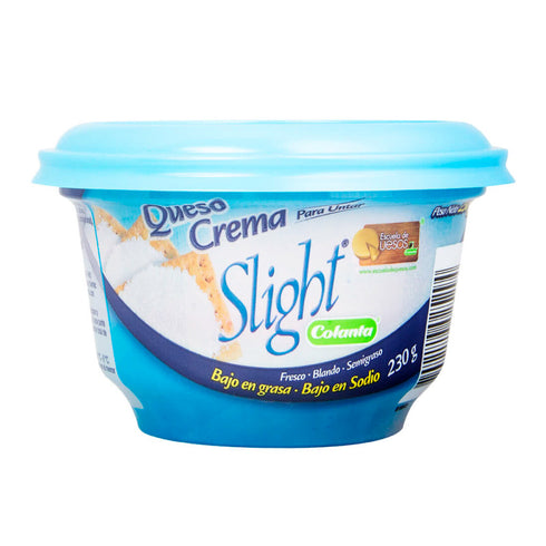 QUESO CREMA COLANTA 230G SLIGHT