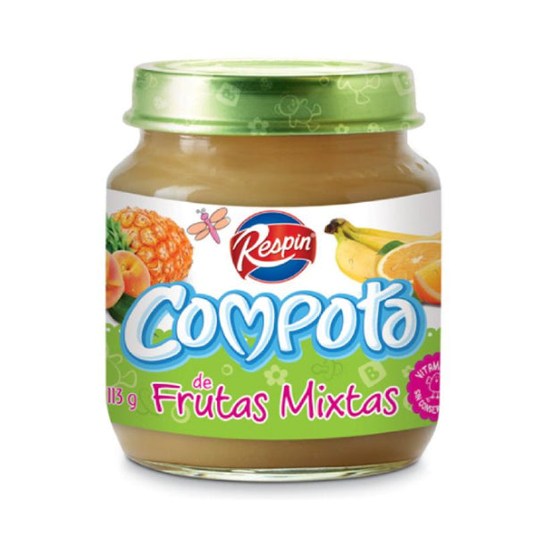 COMPOTA RESPIN 113G FRUTAS MIXTAS