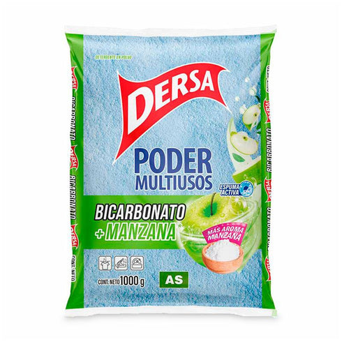 DETERGENTE DERSA 1000G BICARB MANZANA