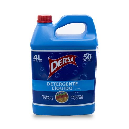 DETERGENTE LIQ DERSA 4000ML