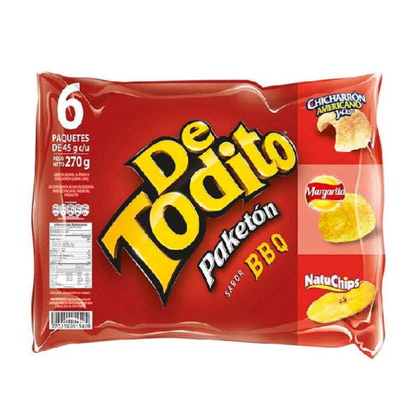 DETODITO 6U 45G BBQ SEXTA