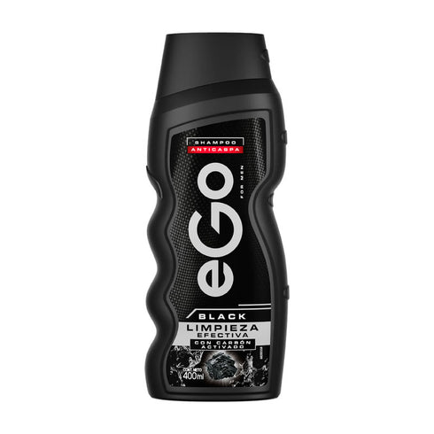SHAMPOO EGO 400ML BLACK CARBON ACTIVADO