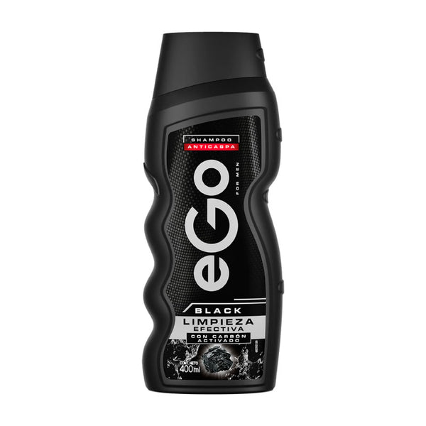 SHAMPOO EGO 400ML BLACK CARBON ACTIVADO