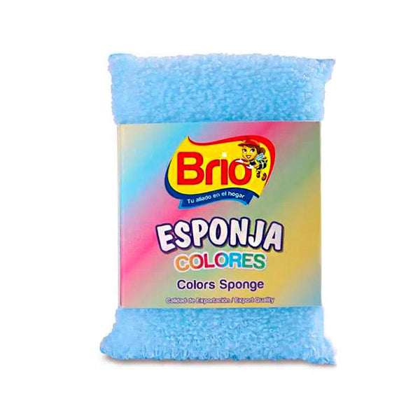 ESPONJA COLORES BRIO UND