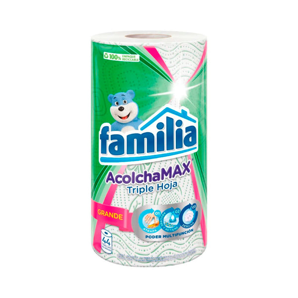 TOALLA COCINA FAMILIA 44U ACOL TRIPLE H