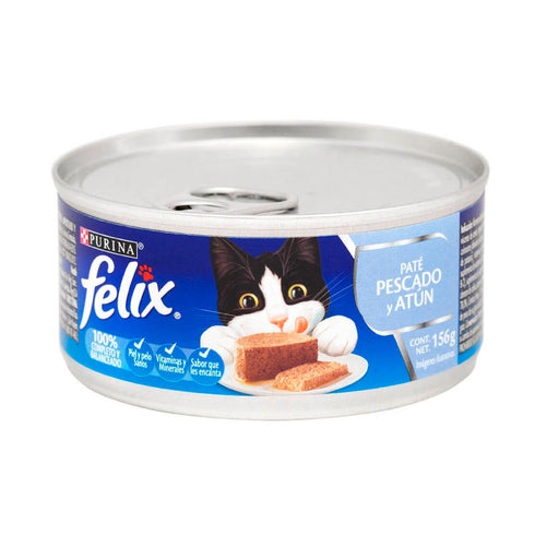 ALIMENTO GATOS FELIX 156G PESCADO ATUN
