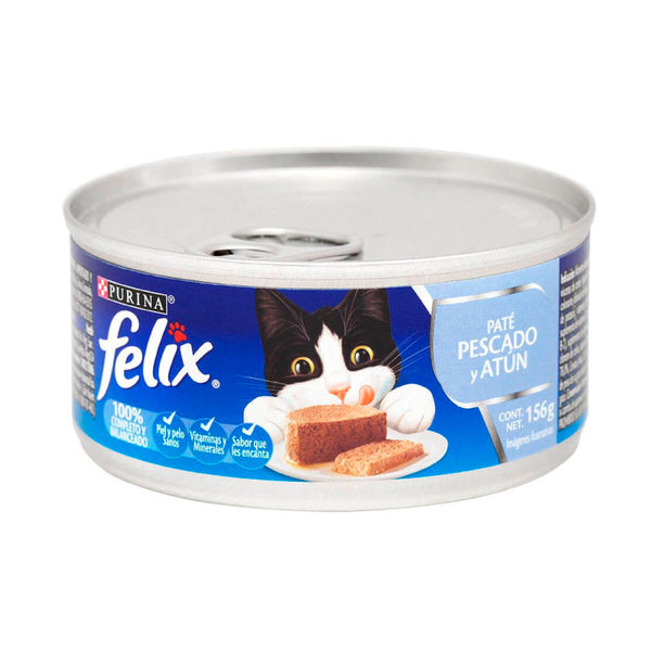 ALIMENTO GATOS FELIX 156G PESCADO ATUN