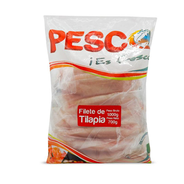 FILETE TILAPIA PESCO 1000G