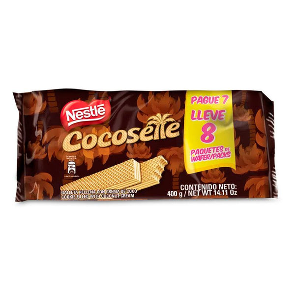 GALLETA COCOSETTE 400G MAXI WAFER
