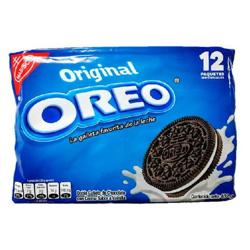 GALLETA OREO 12U 432G ORIGINAL