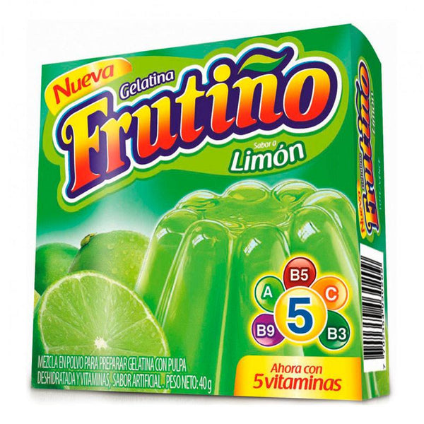 GELATINA FRUTINO 40G LIMON