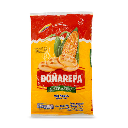 HARINA DONA AREPA 500G AMARILLA