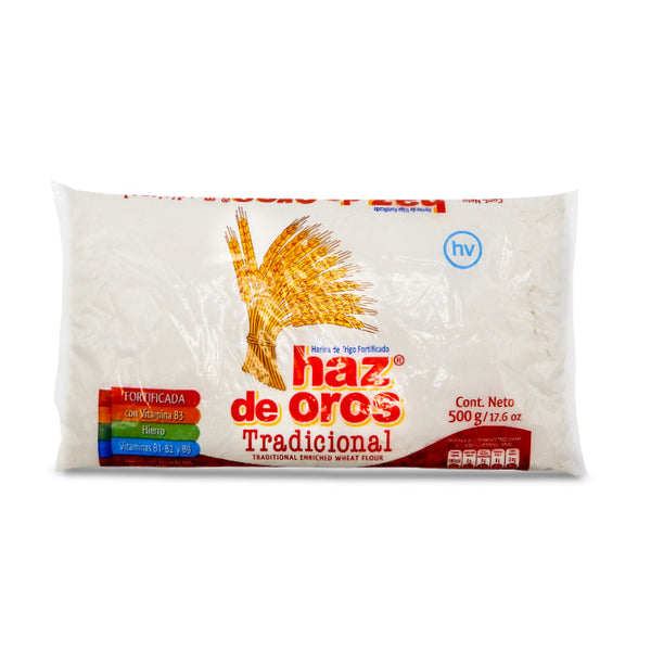 HARINA TRIGO HAZ OROS 500G