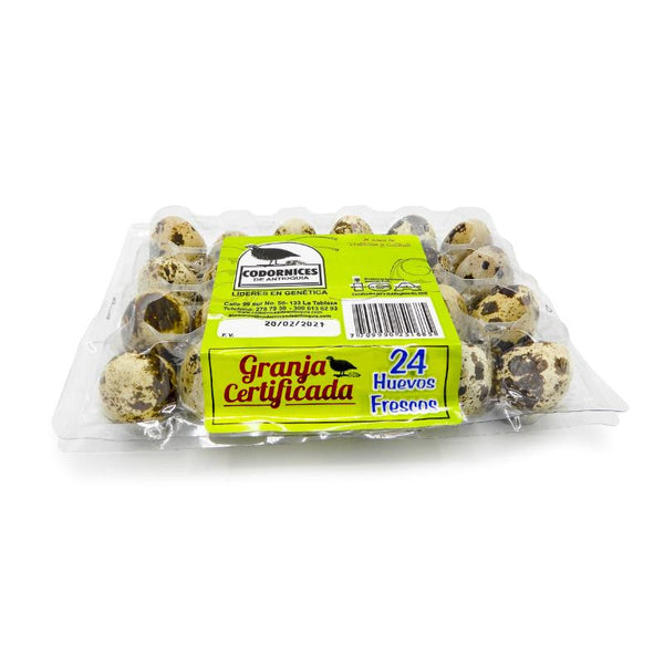 HUEVO CODORNIZ 24U DE ANTIOQUIA