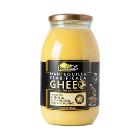 MANTEQUILLA GHEEO SIN SAL 640G