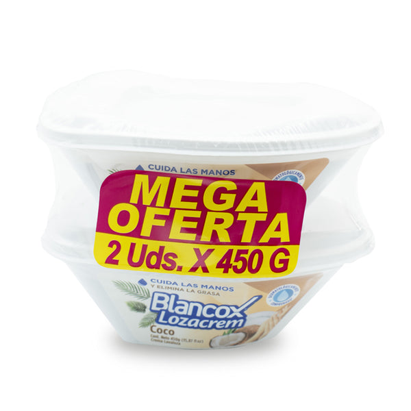 LAVALOZA CREM 2U 450G COCO