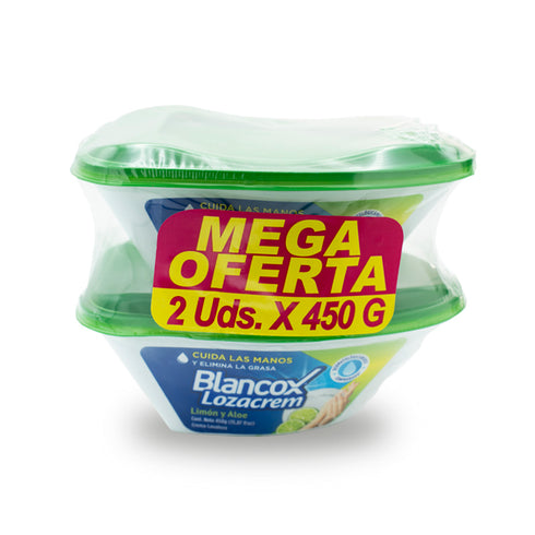 LAVALOZA CREM BLANCOX 2U 900G LIMON
