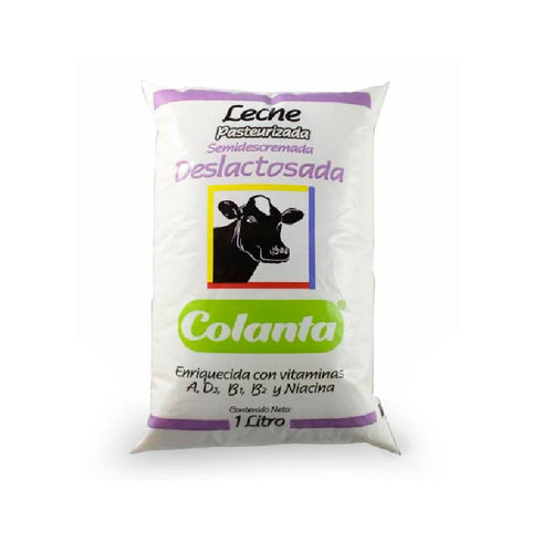 LECHE COLANTA 1000ML DESLACTOSADA/SEMIDE
