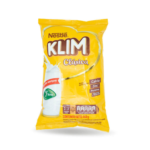 LECHE KLIM 840G FORTIFICADA CLAS