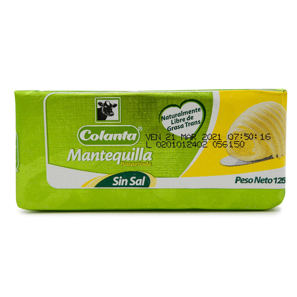 MANTEQUILLA COLANTA 125G