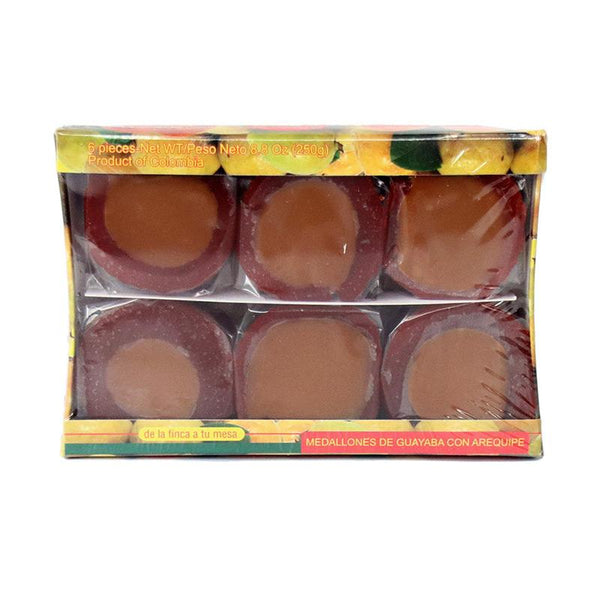 MEDALLON FRUTIRREY 250G GUAYABA/AREQUIPE