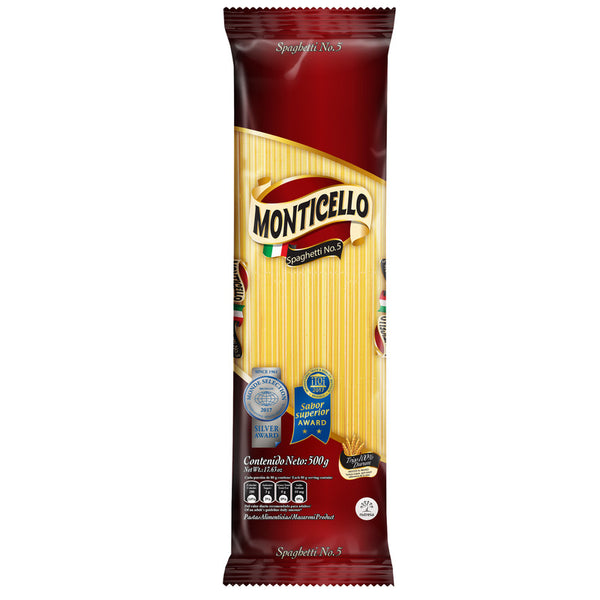 PASTA MONTICELLO 500G SPAGUETTI