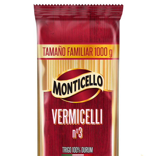 PASTA MONTICELLO 1000G VERMICELLI