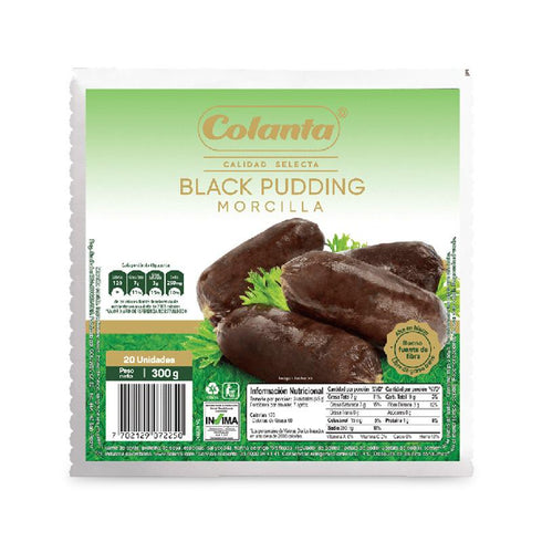 MORCILLA COLANTA 300G BLACK PUDIN
